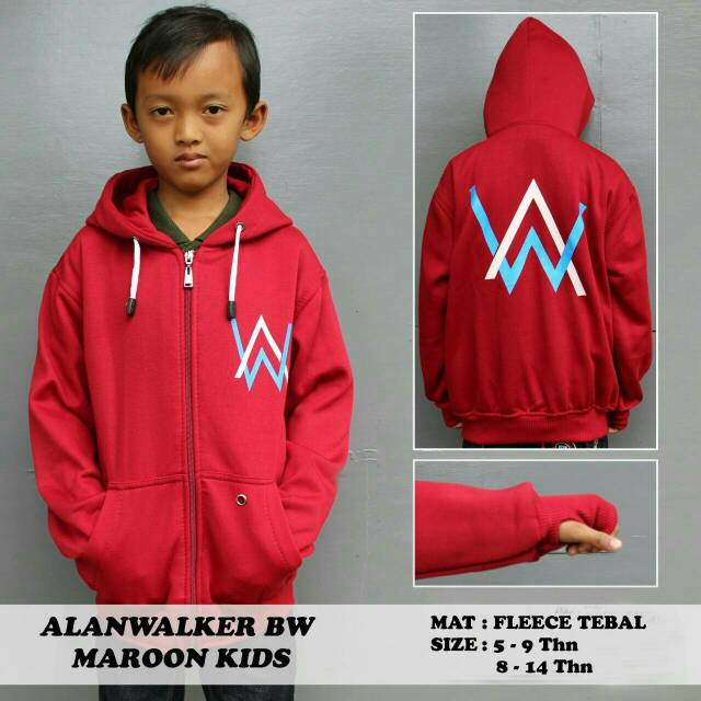 Jaket Alan Walker Anak Kecil