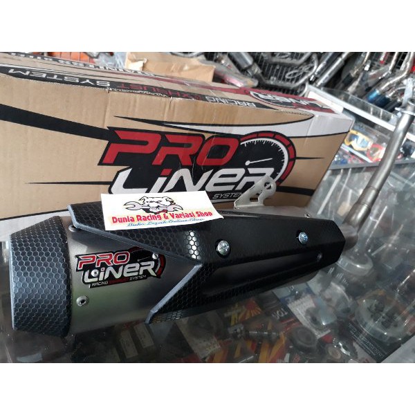 BRILIANT Knalpot AEROX155 Proliner titan type MAX-1