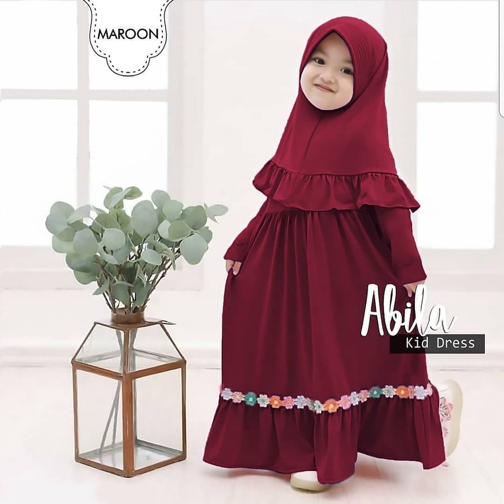 Gamis Anak Usia 4 Tahun Jersy kids Model Gamis Anak Terbaru 2021 Kekinian