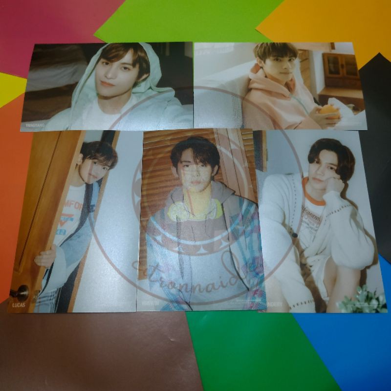 WayV 4x6 Photoset Holiday MD/Designed by Ten Yangyang Hendery Xiaojun