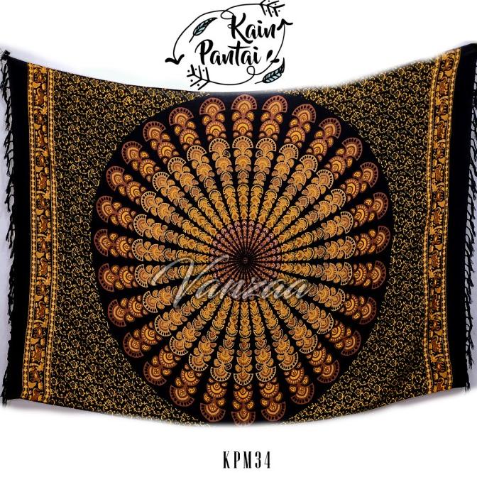] Kain Pantai Mandala Tapestry Bali Mandala 062