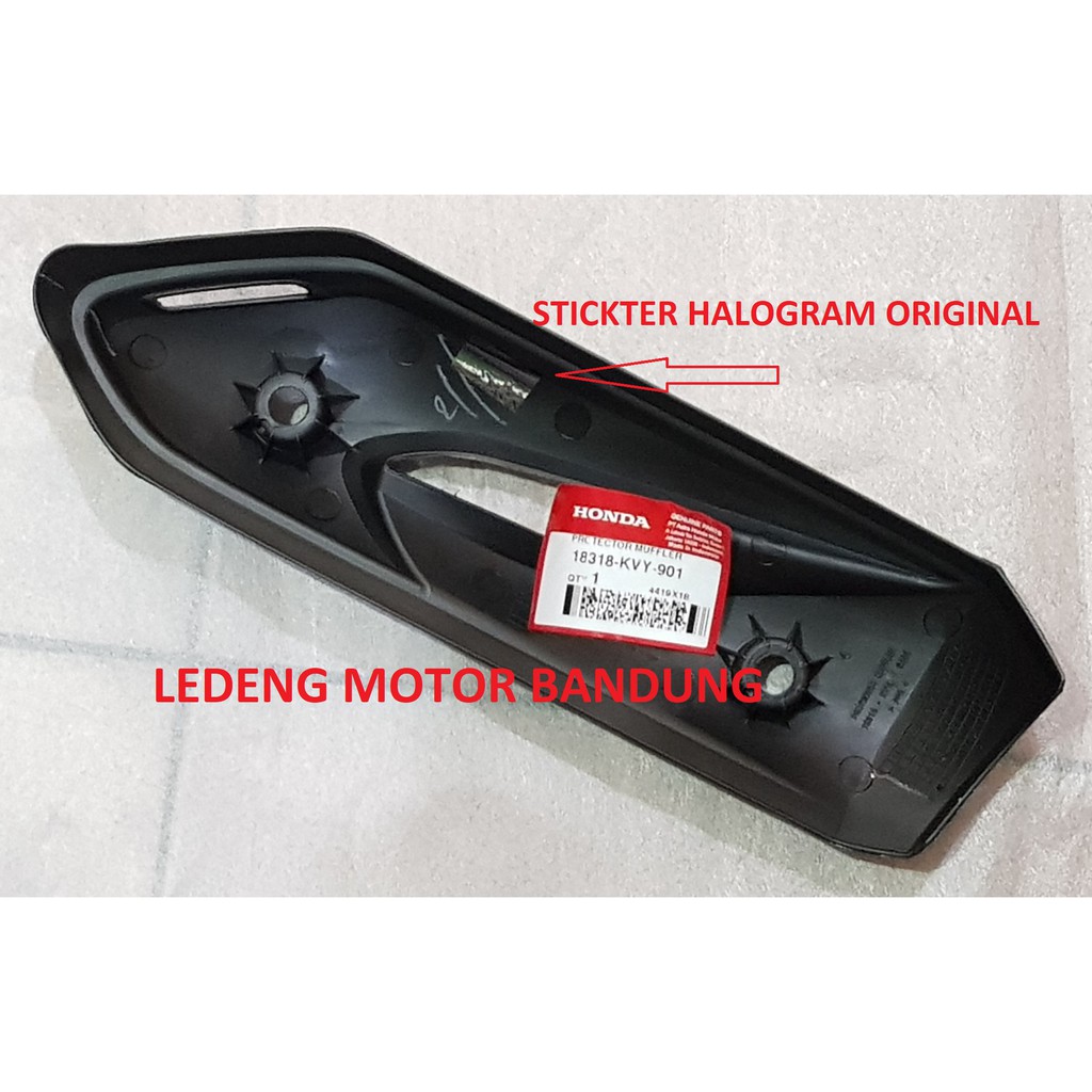 Original Pelindung Knalpot Beat Lama Cover Tutup Plastik AHM Honda