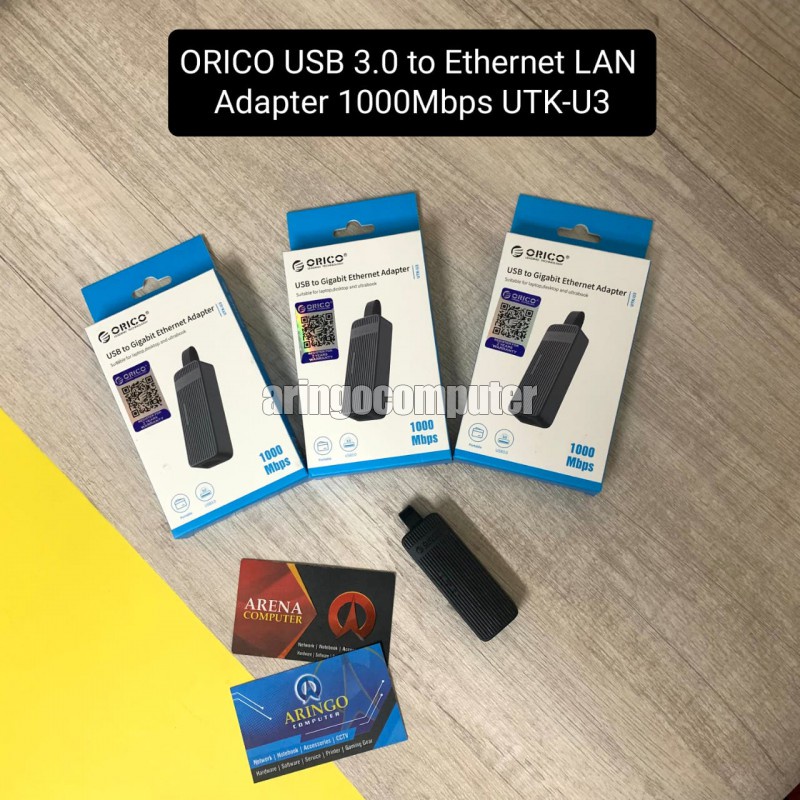 Accessories ORICO USB 3.0 to Ethernet LAN Adapter 1000Mbps UTK-U3