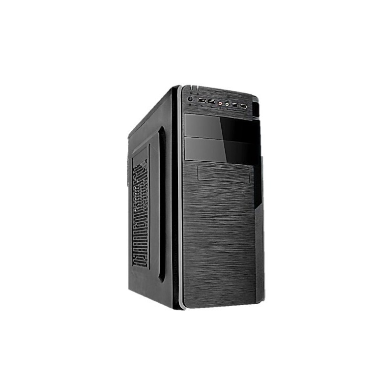 Casing PC Simbadda Sim V 3120 Full Black Design + PSU 380 Watt