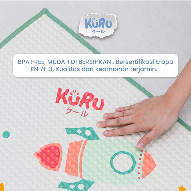 Kuru Baby Organic Healthy Cot Sheet | Perlak Organik Alas Ompol untuk baby