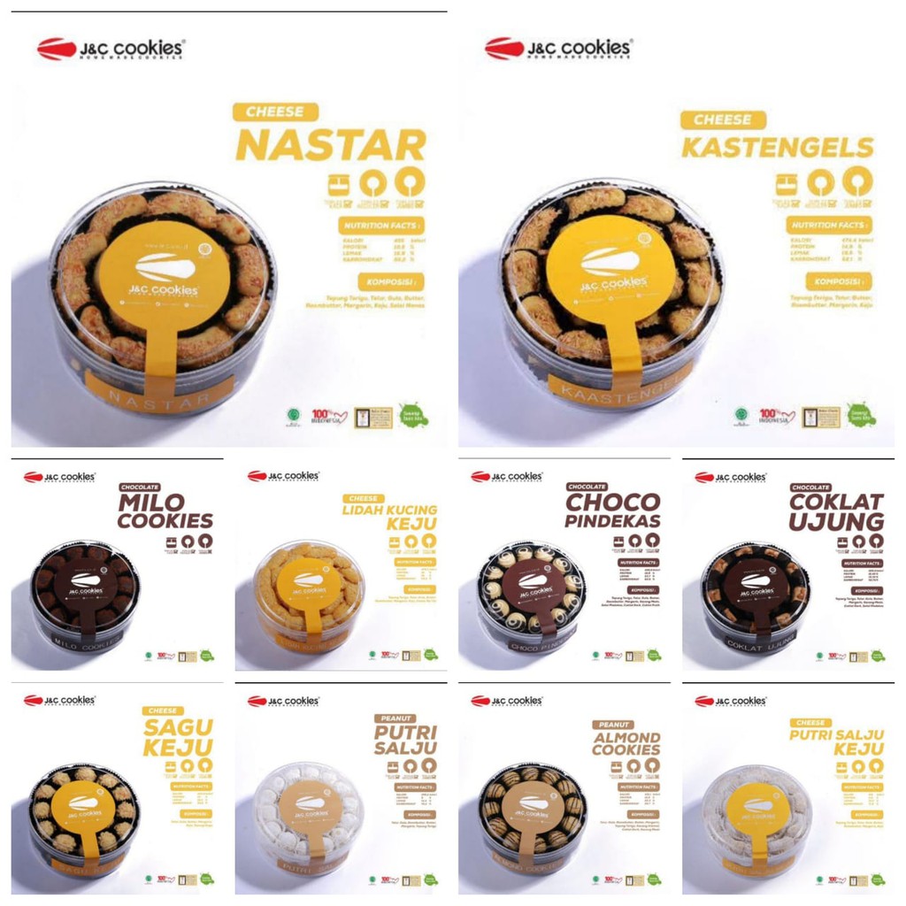 JnC J&C Cookies Toples Mika Bandung