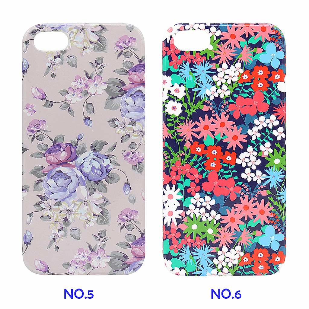 Soft Case Fancy IPhone 5s / SE ARU Original Motif Bunga