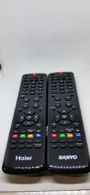 REMOTE REMOT TV SANYO HAIER LED LCD HTR-D18A ORIGINAL ASLI PANJANG