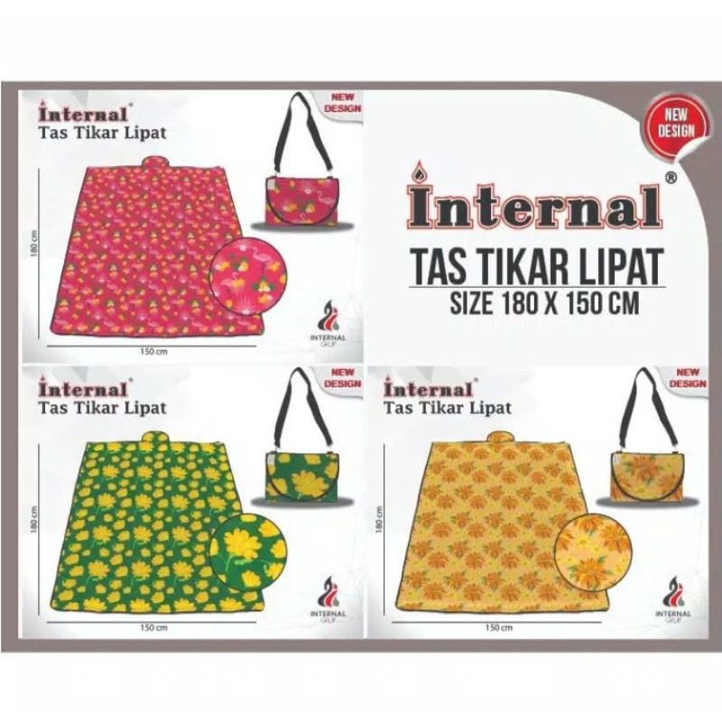 [150x180cm]KARPET LIPAT INTERNAL/KARPET PIKNIK/KARPET PRAKTIS/KARPET TRAVELLING