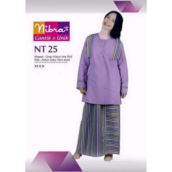 LIMITED EDITION Gamis Remaja Nibras NT 25 Ungu Baju Anak Perempuan