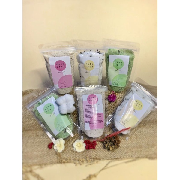 BATH SALT / GARAM MANDI /GARAM EPSOM dan HIMALAYA PINK SALT