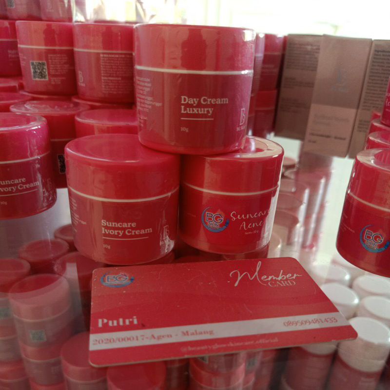 DAY LUXURY SUNCARE IVORY SUNCARE ACNE BG SKIN BEAUTY GLOW BG SKINCARE ORIGINAL 100%