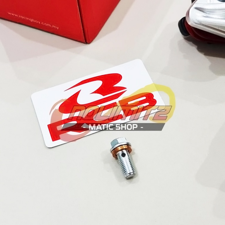 Kaliper RCB Racing Boy S1 Series 2 Piston Depan Yamaha NMAX Aerox 155