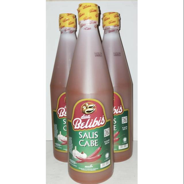 

Dua Belibis Cabe Botol Baru 650 ml