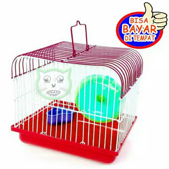 Kandang Hamster 01 Bisa di lipat