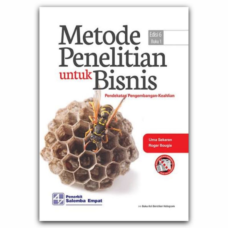 metode penelitian bahasa indonesia edisi 6 buku 1 uma sekaran