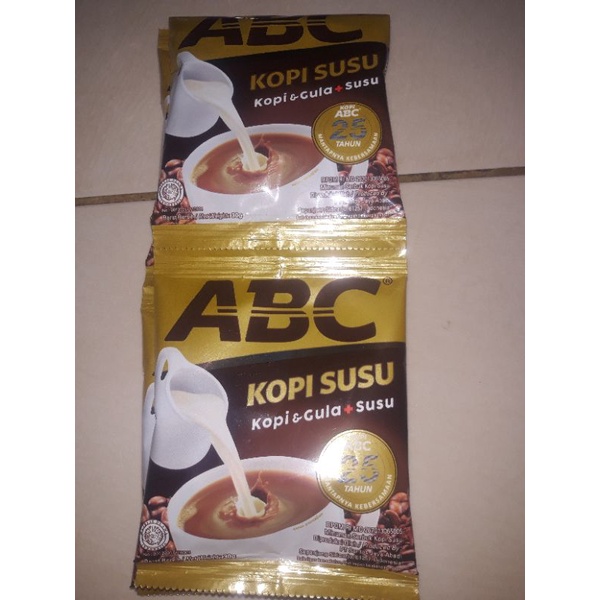 

ABC Kopi Susu 1 renceng 30gram ×10