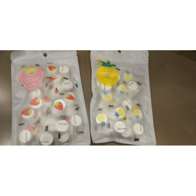 Miniso Compressed Facial Mask/Masker Wajah