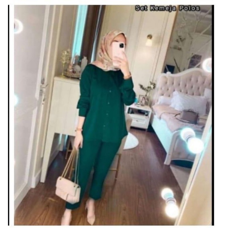 [BISA COD] SETELAN RAYON LENGAN PANJANG/SETELAN SABRINA