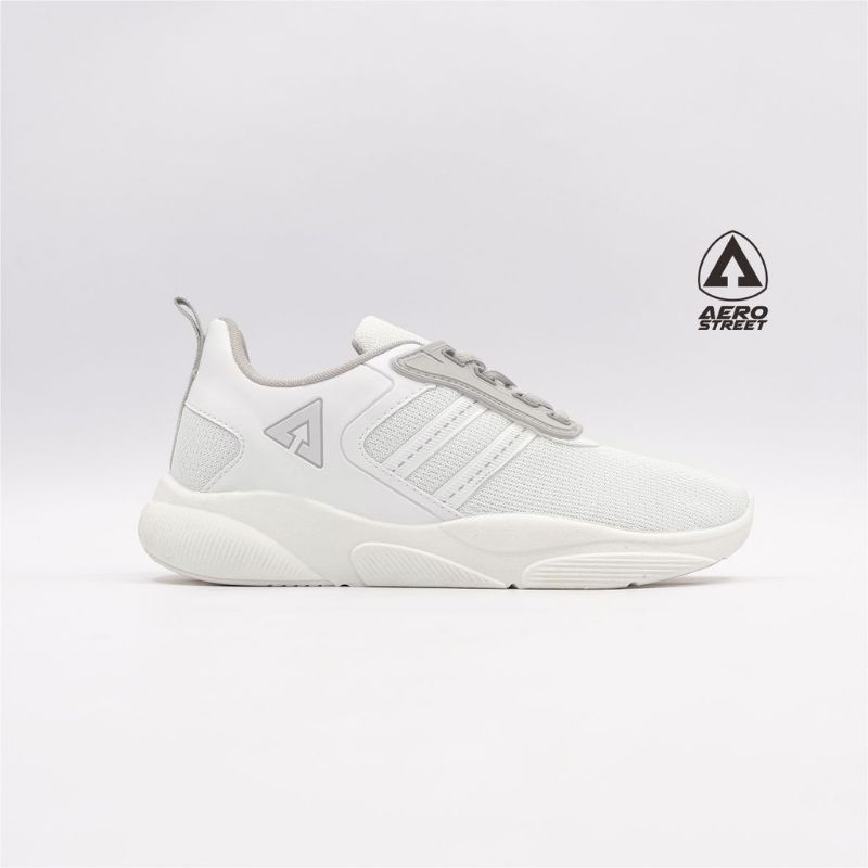Aerostreet 40-43 Betroya Putih & Biru - Sepatu Sneakers Casual Sport Sekolah Pria Wanita Aero Street