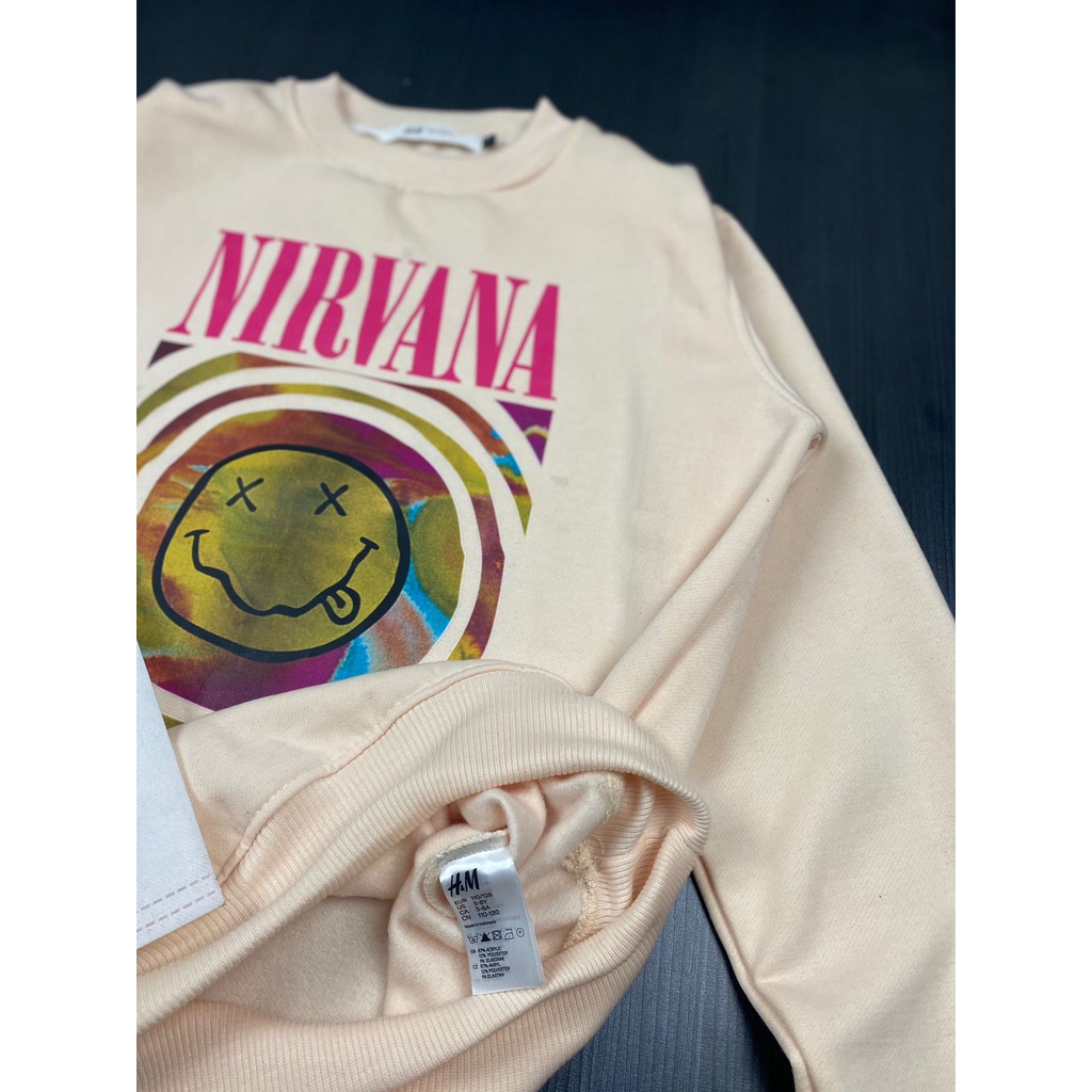 sweater crewneck nirvana free bag