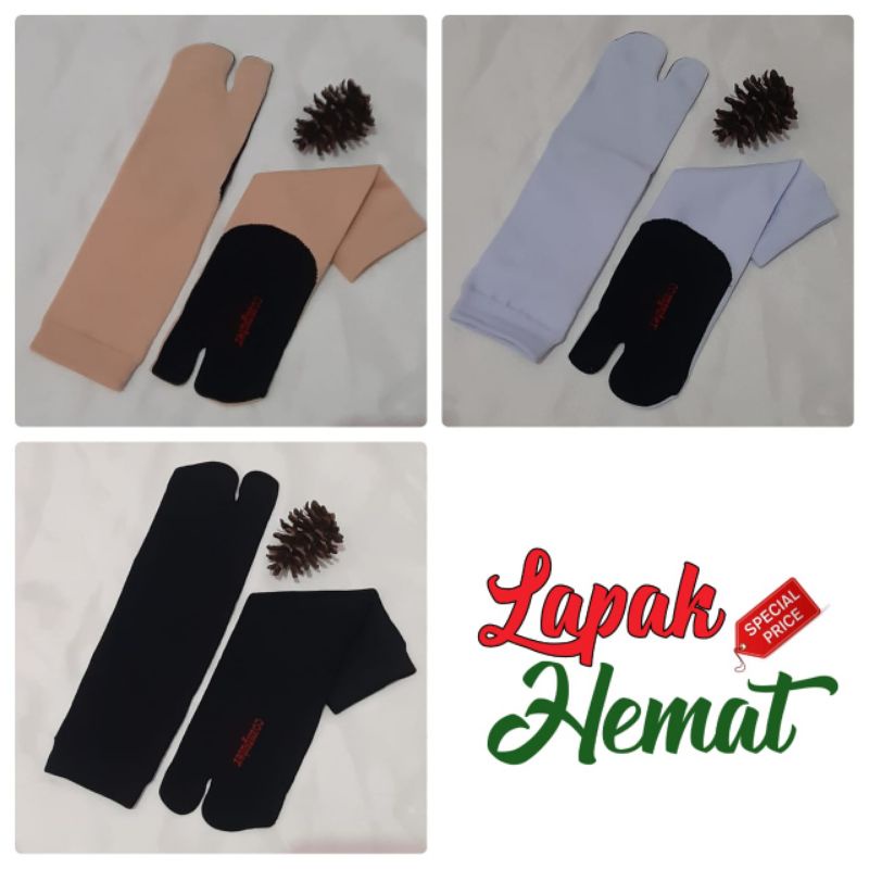 MAISOCK Kaos Kaki Anak Polos Premium (tapak hitam computer)