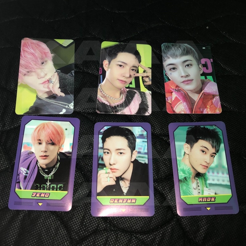 Ready Stock Matching Game Card NCT DREAM Glitch Mode Pop Up Store Photocard Glimo Renjun jeno mark