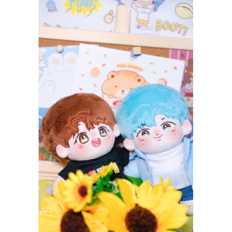 (READY STOCK) dynamite 94 set BTS RM Namjoon JHOPE Hoseok 15 cm Doll