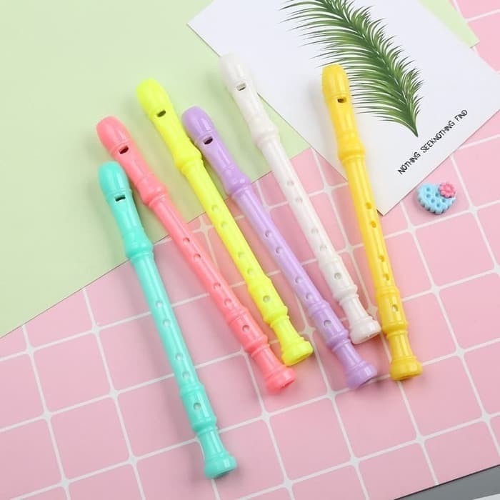 

Pulpen Seruling Warna Warni ATK Paket 3 in 1