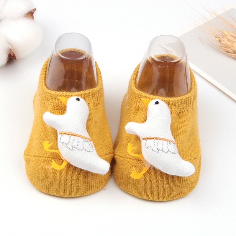 Kaos Kaki Bayi Anak Impor Newborn Socks Lucu karakter Kartun Untuk 0-1 Tahun.