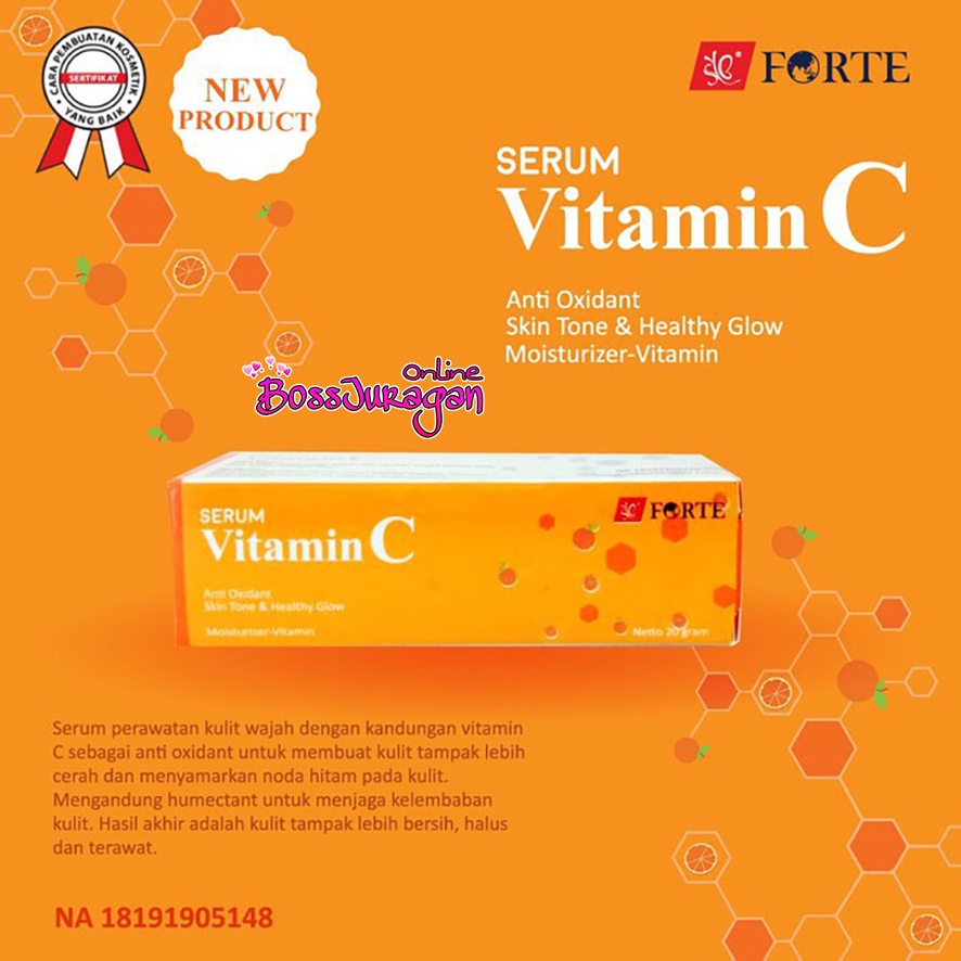 (BOSS) ( KUNING ) SYB FORTE SERUM VIT C