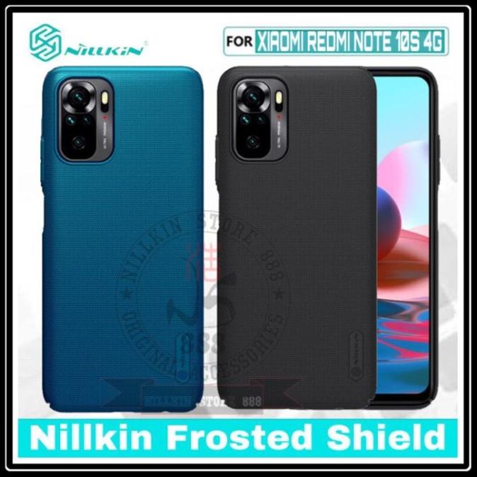 Xiaomi Redmi Note 10S Nillkin Frosted Original Hard Case Cover Casing
