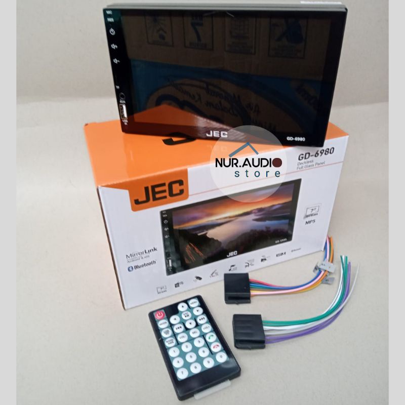 Jual Head Unit Tape Double Din BLUETOOTH MP5 FULL TOUCH SCREEN HEAD