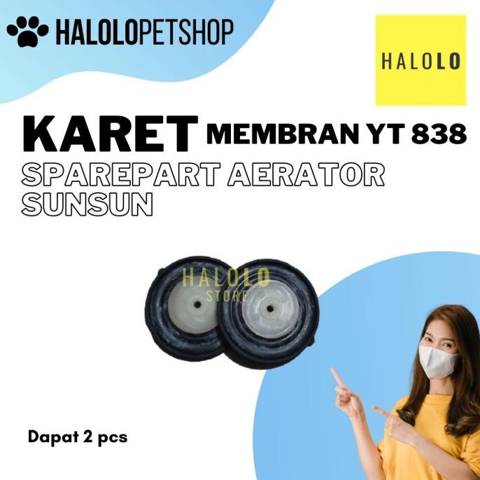 hanya disini] Sparepart Sunsun Karet Membran Aerator Airpump YT 838