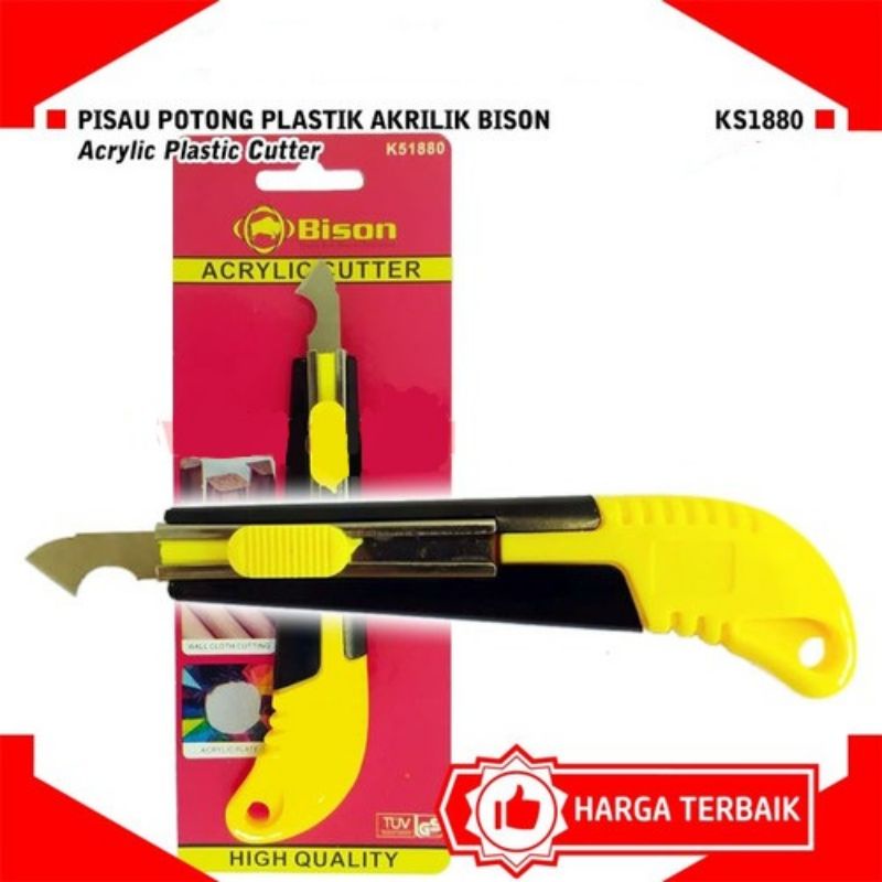 

PISAU CUTTER ACRYLIC BISON PISAU POTONG PLASIK AKRILIK KATER MIKA