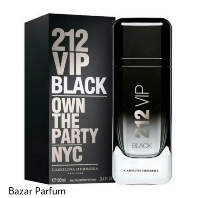 Parfum Pria Original Carolina Herrera 212 VIP Black EDP