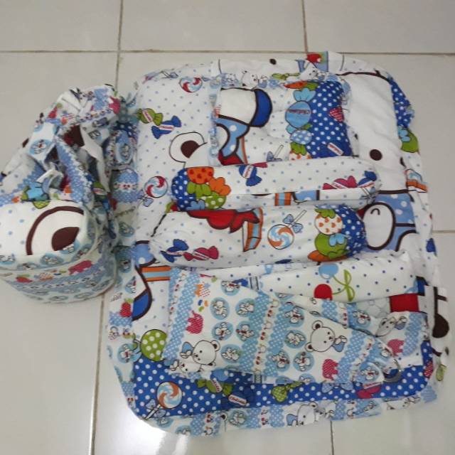 Chekiddo 4 in one tas bantal guling bayi 4in1