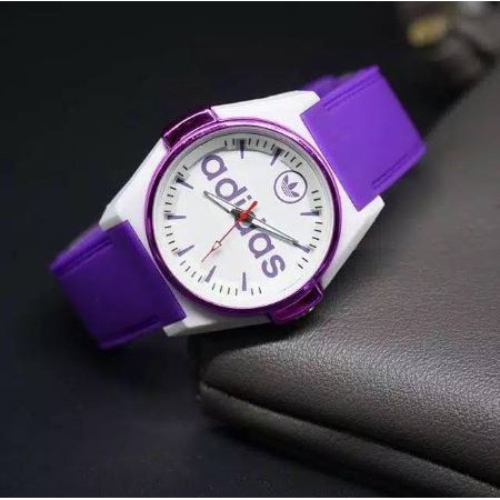 BISA COD ( Bayar Ditempat ) Jam Tangan Wanita Adidas Logo Tengah / Ready 5 Warna