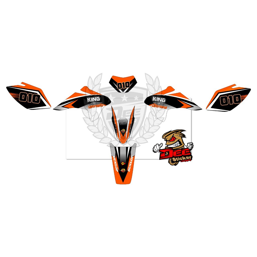 Decal Gazgas 150 Custom