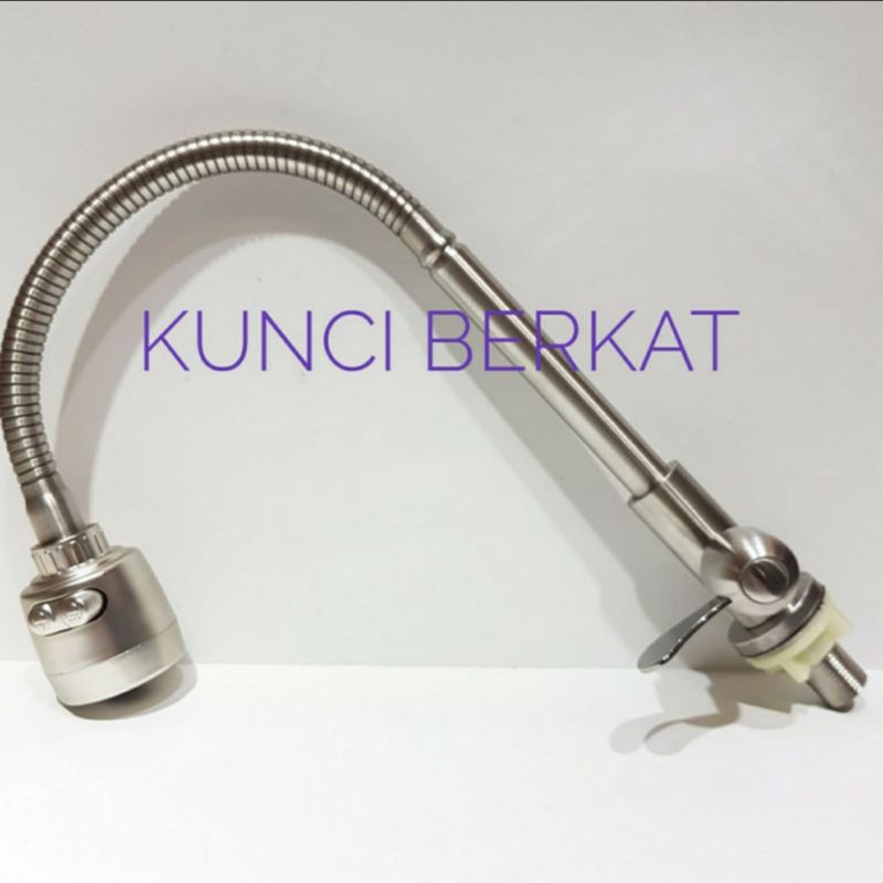 Kitchen sink paket komplit 8245/Bak cuci piring/Kran Angsa Doff/Tempat sabun cair