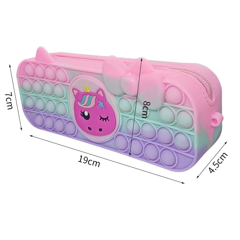 KOTAK PENSIL POP IT KOTAK PENSIL KARAKTER TAS POP IT ANAK POP IT MAINAN ANAK POP IT KOTAK PENSIL POP IT PELANGI PERLENGKAPAN SEKOLAH