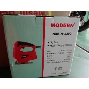 Jual MESIN JIGSAW MODERN GERGAJI TRIPLEK MODERN M2200 DiskoN