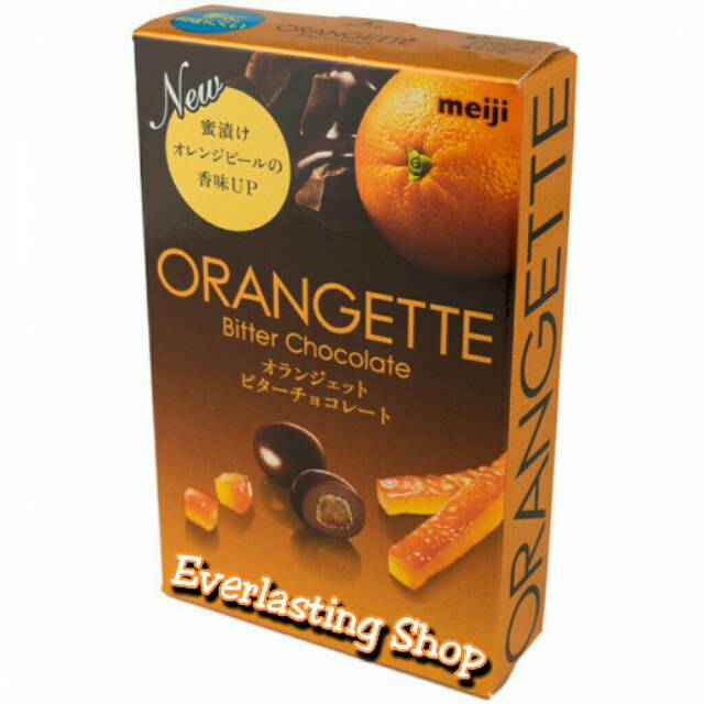 

Meiji Orangette Bitter Chocolate 1.34oz 38 Gram Permen Cokelat Coklat Jeruk Orange