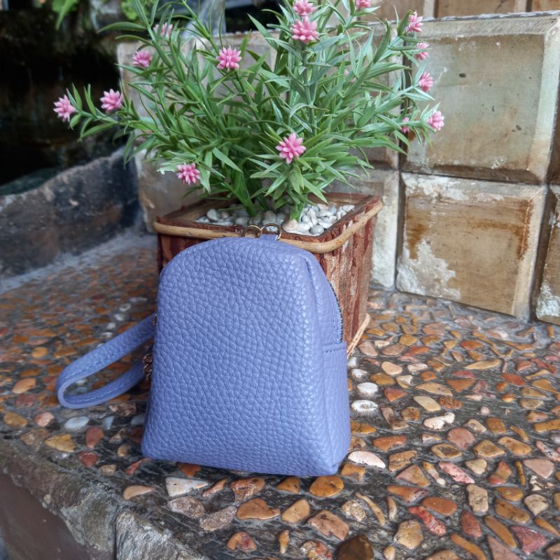 Dompet Wanita Papirut  Koin Intan WIDIANA Terlaris COD-Lilac