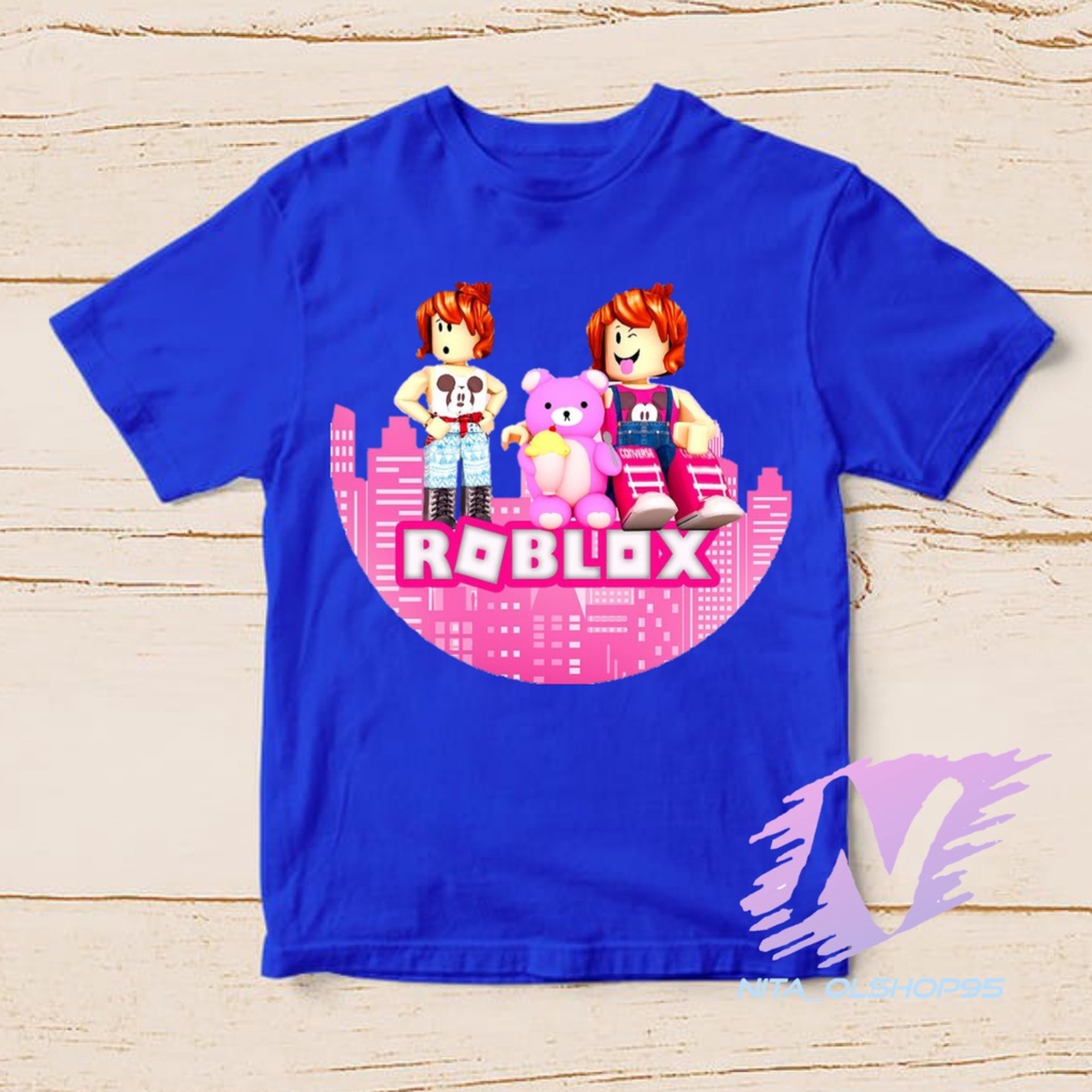 kaos anak baju anak roblox minecraft