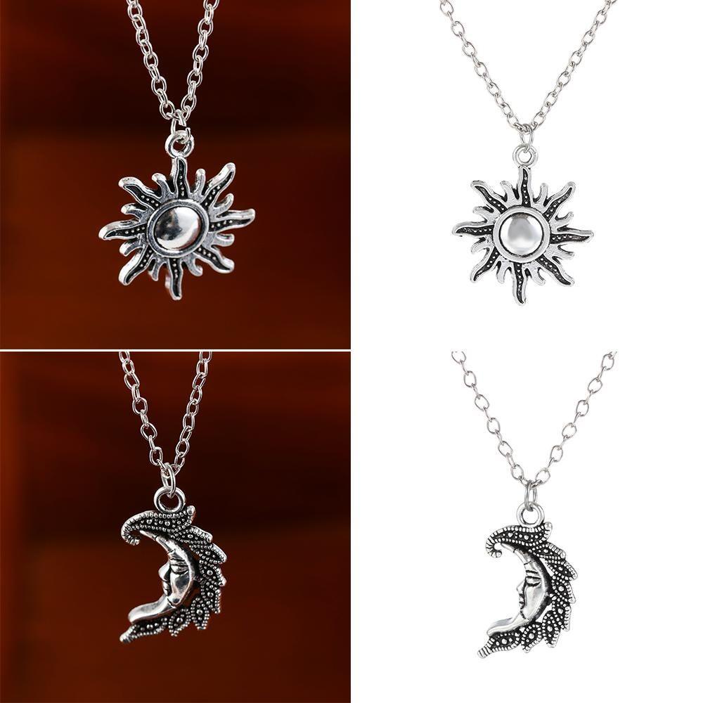 Lily Sun Moon Kalung Pesta Hadiah Baru Untuk Hadiah Teman Pasangan