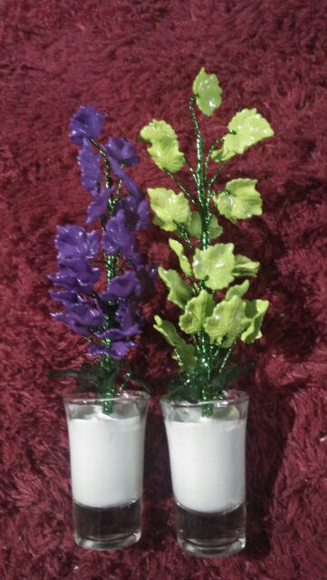 Mawar Sekop Besar Manik Akrilik