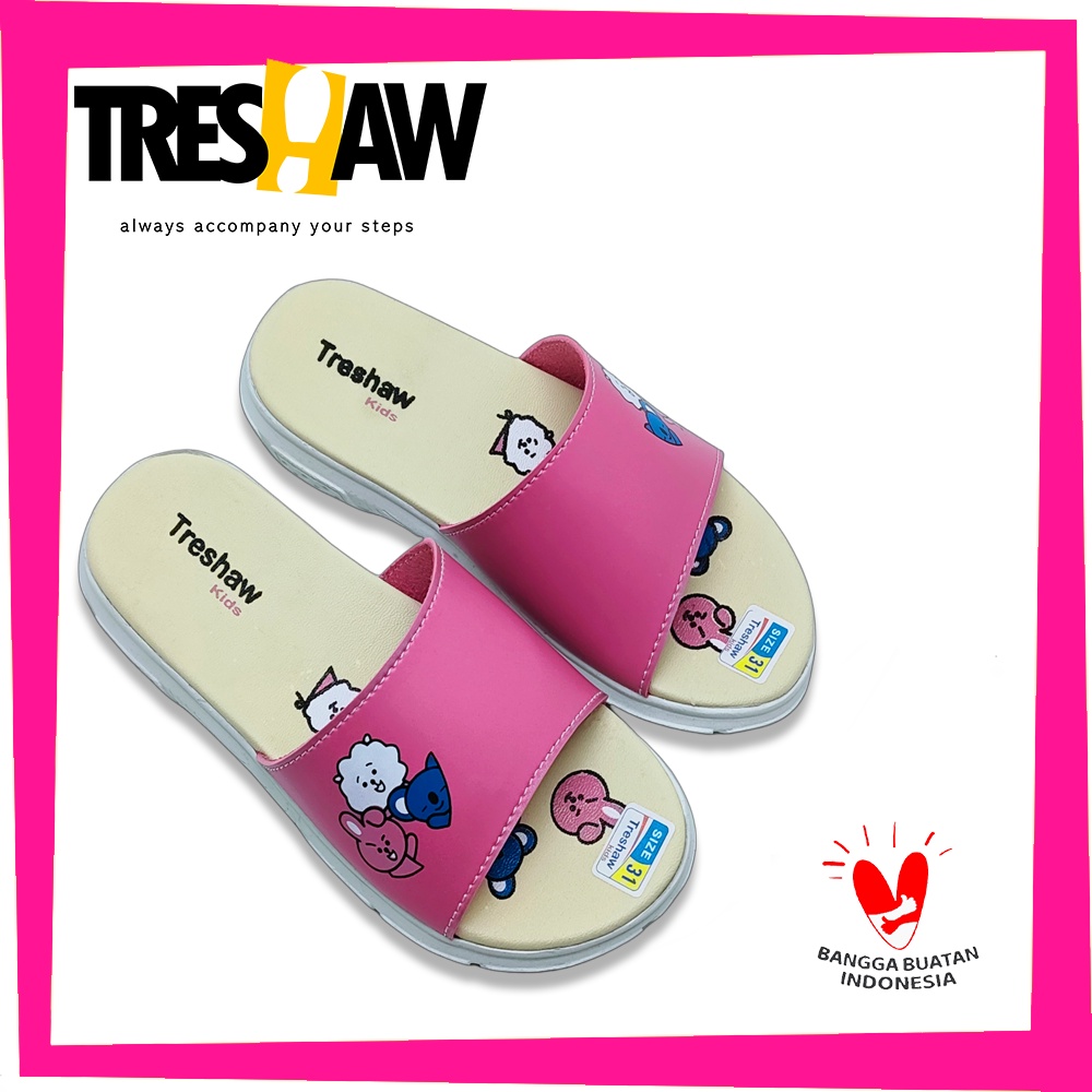 Sandal Anak Perempuan Slop Treshaw Kids Best Seller