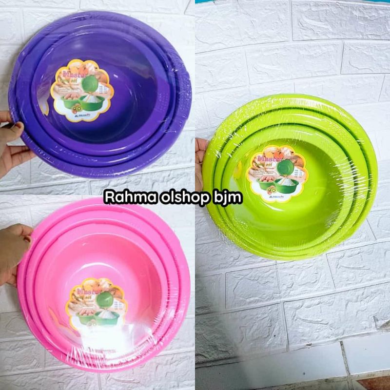 

3in1 baskom serbaguna multifu pecah antingsi bahan plastik tebal