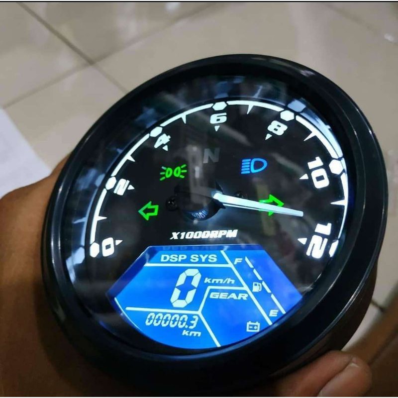 Jual Spido speedometer babon digital custom CB Japstyle Shopee Indonesia
